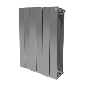 Радиатор PianoForte 500/Silver Satin - 4 секц. Радиатор PianoForte 500/Silver Satin - 4 секц.